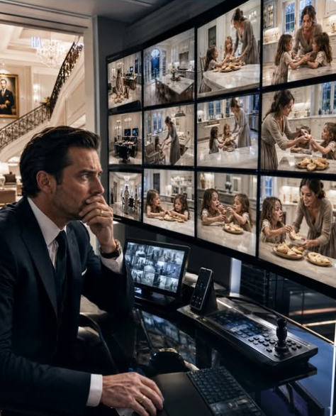 the mafia boss installed eleven cameras to catch a thief, but the stranger on the screen was feeding his starving daughters