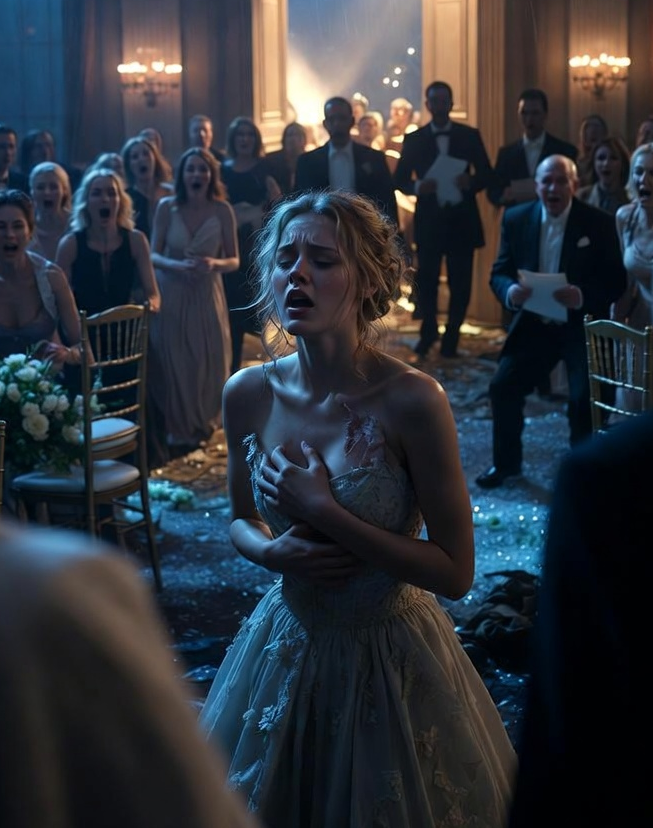 They Tore Her Dress Before Two Hundred Guests, Believing She Was Nobody… Then Her Father Entered With Guards, Documents, and the Power to Ruin Them All