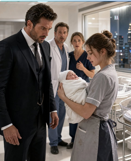 1 The mafia boss thought his newborn was dead until a poor girl from the night shift did the impossible