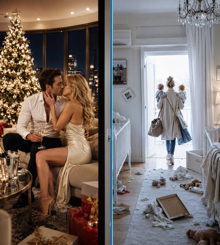 He Spent Christmas With His Mistress — By Morning, His Wife and Their Twins Had Vanished