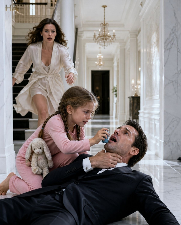 The Maid’s Little Girl Used Her Last Inhaler on a Dying Mob Billionaire Boss—By Morning, His Mansion Learned Who Had Really Killed His Family