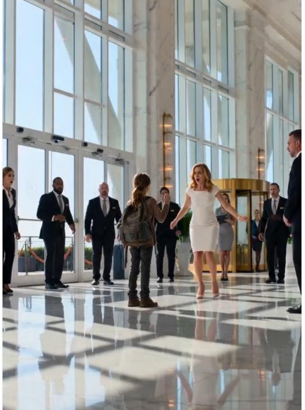 The lobby remained frozen.