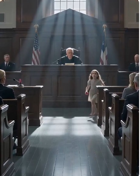 Every person inside the courtroom froze.