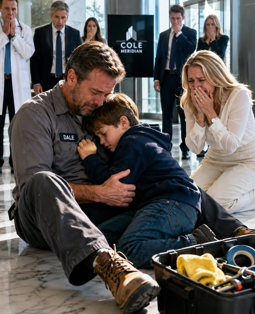 The Billionaire CEO Offered $750,000 to Calm Her Screaming Son—But the Janitor Only Whispered One Word