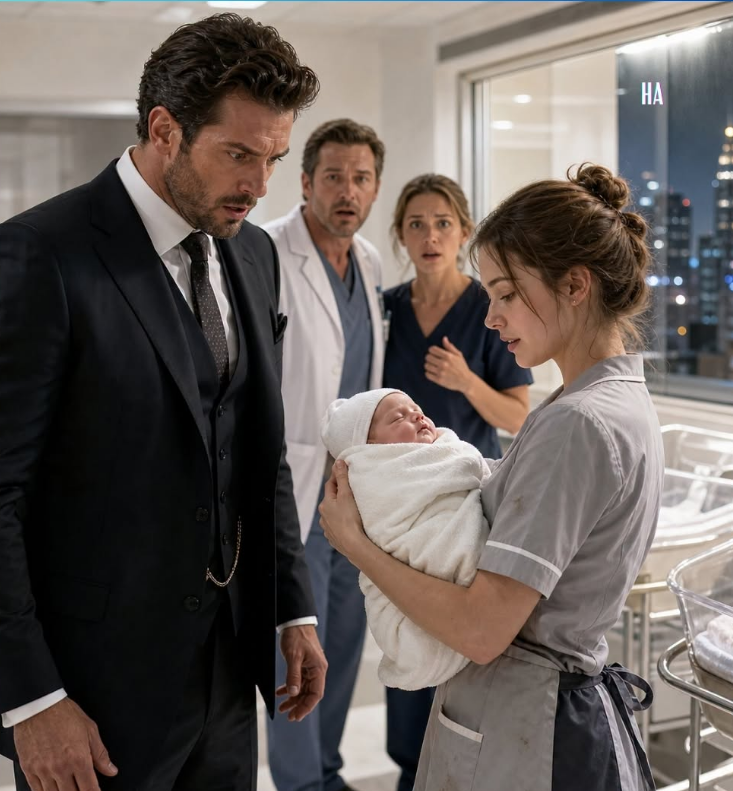 Thee mafia boss thought his newborn was dead until a poor girl from the night shift did the impossible