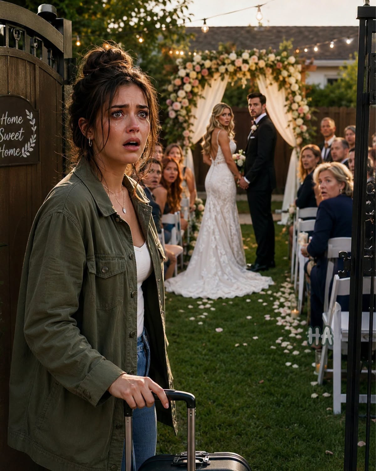 I Came Home Two Days Early and Found My Backyard Turned Into a Wedding… My Fiancé Was Marrying My Best Friend