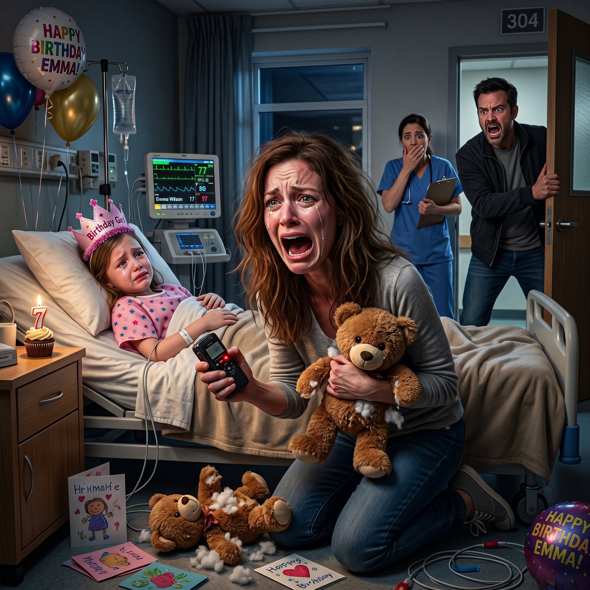 Before Her Birthday Ended, My Sick Daughter Told Me To Check The Teddy Bear Under Her Bed