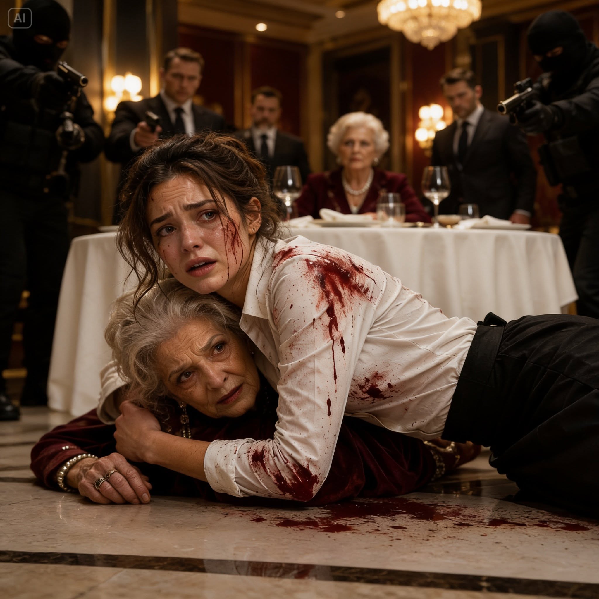 A Nervous Waitress Took Four Bullets for a Mafia Boss’s Mother — But the Last Thing She Whispered on the Bloody Restaurant Floor Forced Him to Make Her His Wife