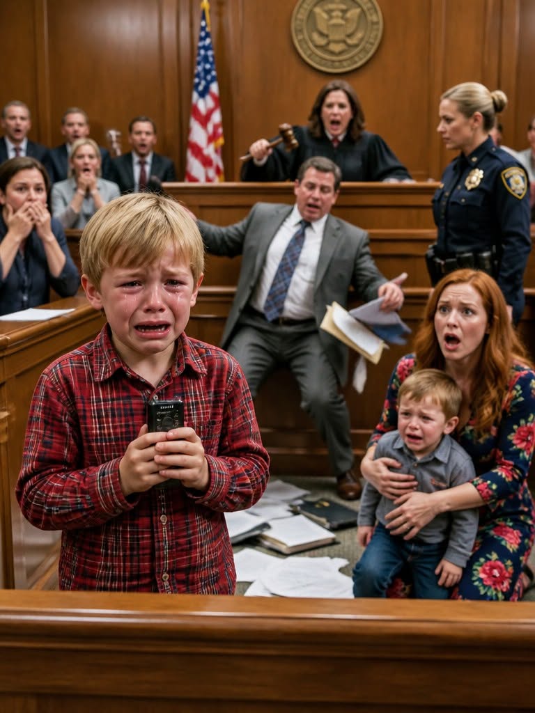At the custody hearing, my ex-wealthy husband called me an unstable mother
