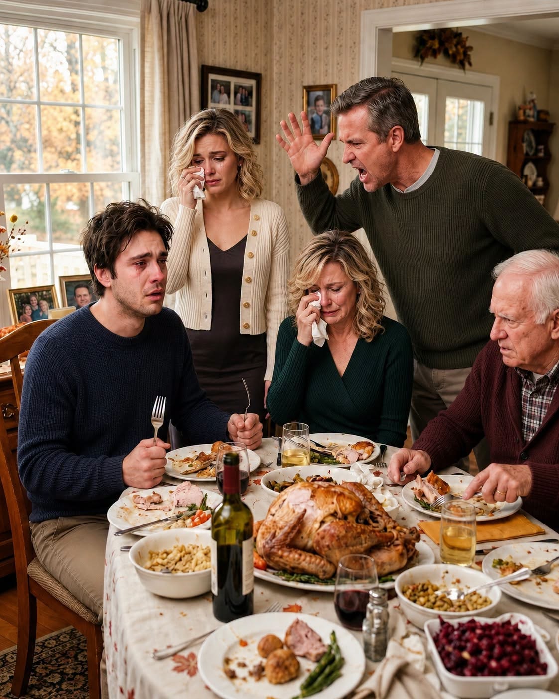 Grandpa stopped eating when he found out I was paying my parents rent while my sister