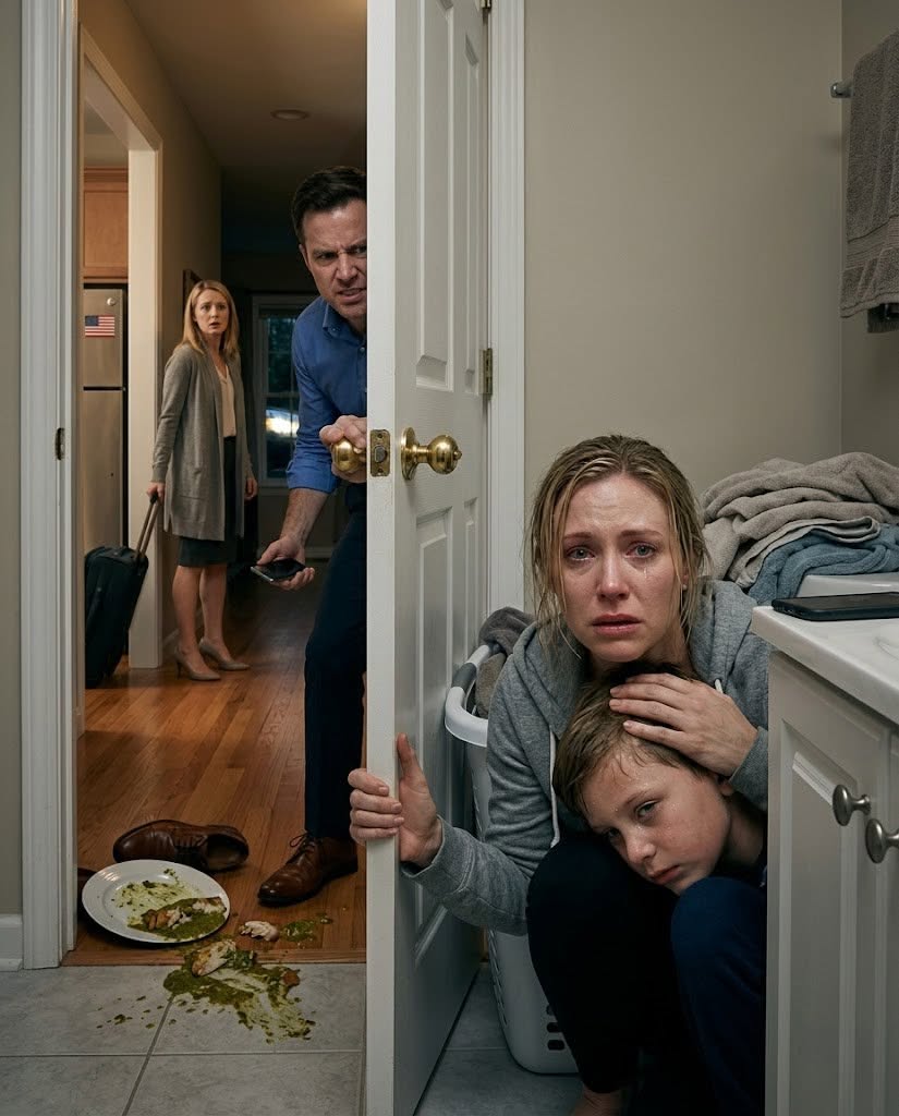 My own husband said goodnight after p0isoning my son and me with a plate
