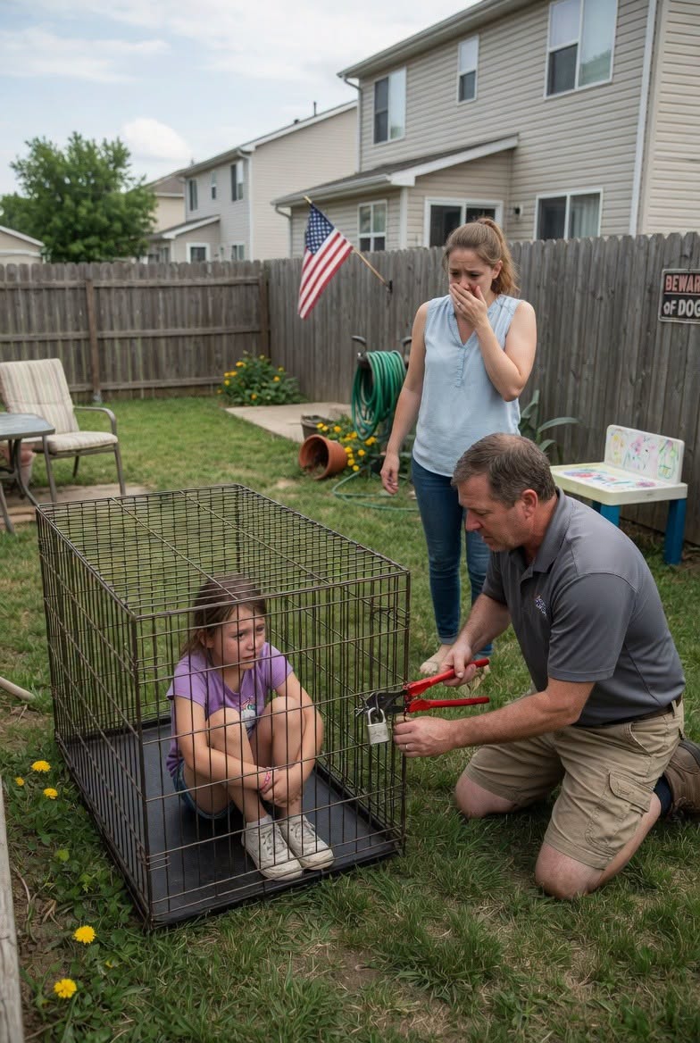 A father ignored his daughter’s quiet pleas for months—until he found her locked inside a dog