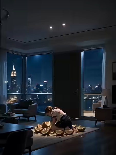 The penthouse was supposed to be quiet when I returned early from my business trip in US