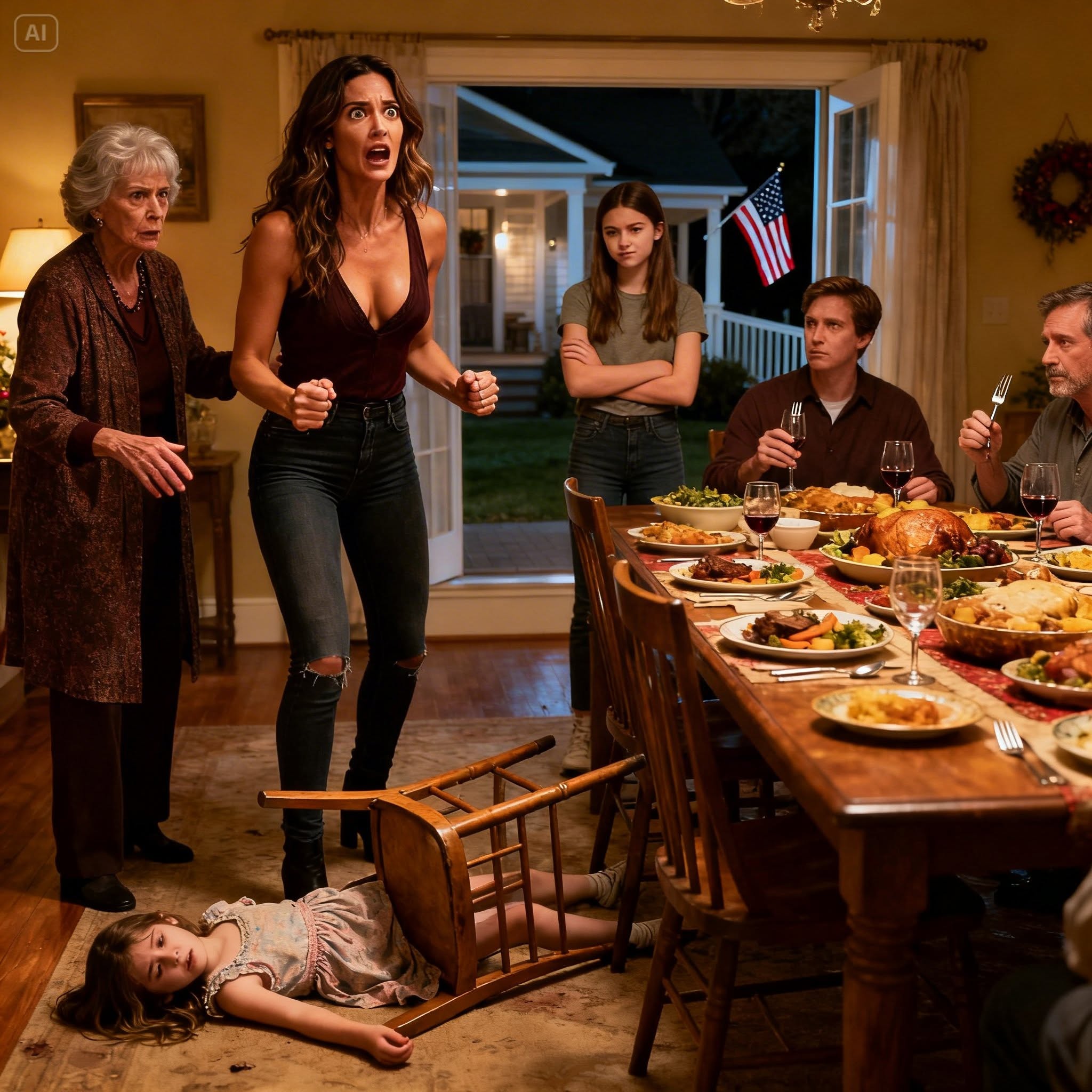I paid for the whole Thanksgiving dinner because I wanted a ceasefire