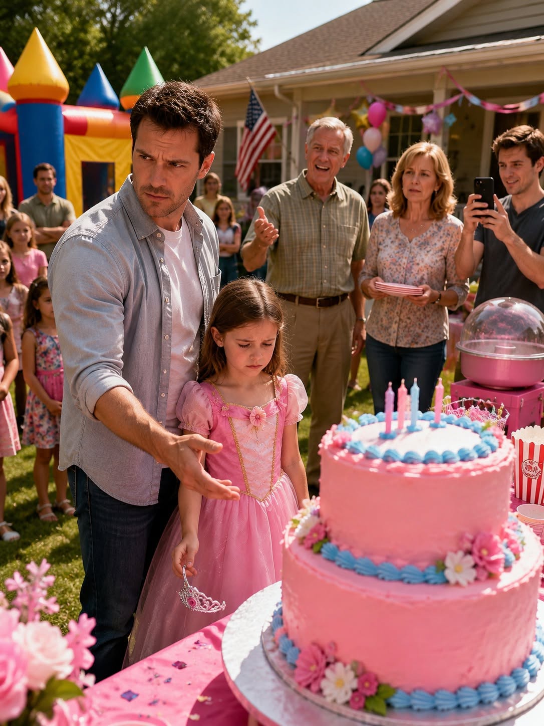 I spent $2,500 on a backyard carnival for my daughter’s birthday