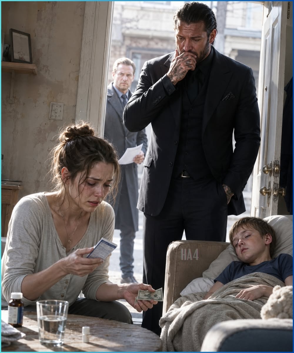 10  She sold her phone for her son’s medicine, and the mafia boss watching from the doorway broke down before he destroyed the man waiting to evict her