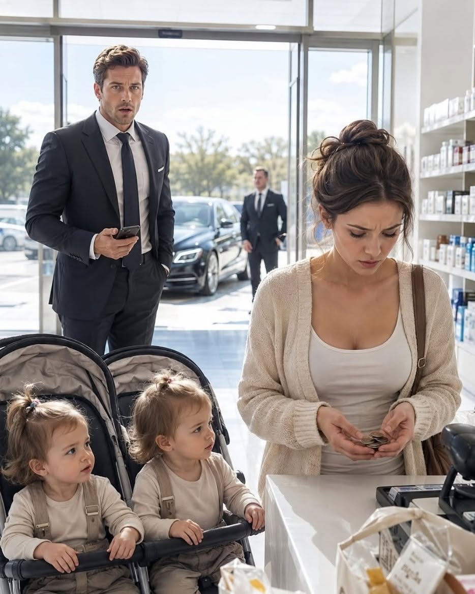 The millionaire saw his ex-wife counting coins for twins he never knew existed, then he canceled the deal that made him king