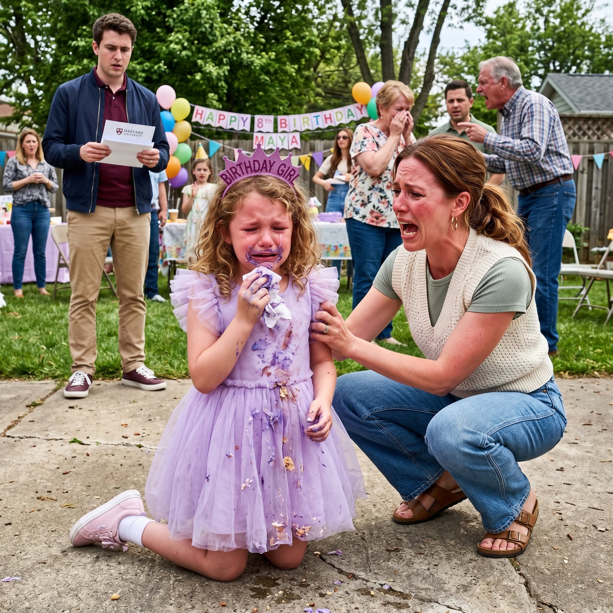 My Brother Announced He Got Into Harvard at My Daughter’s 8th Birthday, and My Family Turned It Into His Party