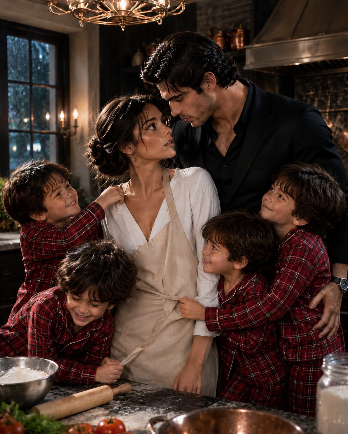 "She Walked Into a Mafia Boss's Kitchen to Save Her Daughter — and His Four Sons Made Sure She Never Left