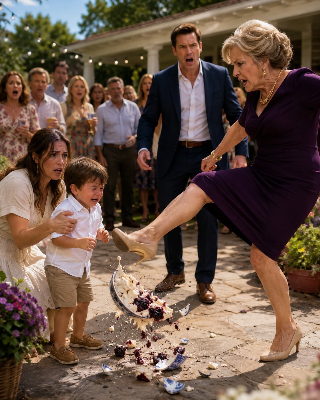 My 4-Year-Old Son Brought A Pieces of The Homemade Cake to My Mother-in-Law