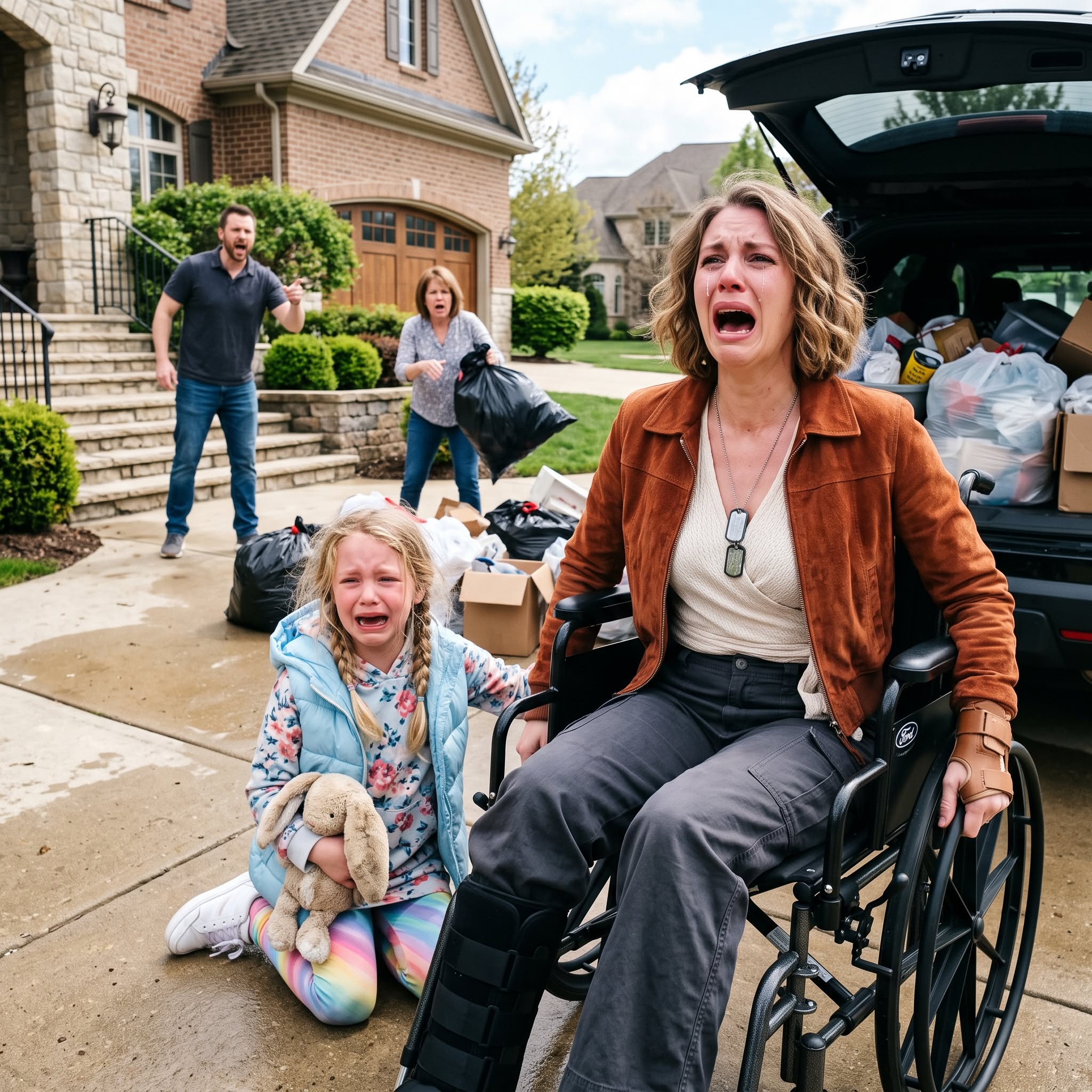 I came home from deployment barely able to walk, and my husband called me a burden