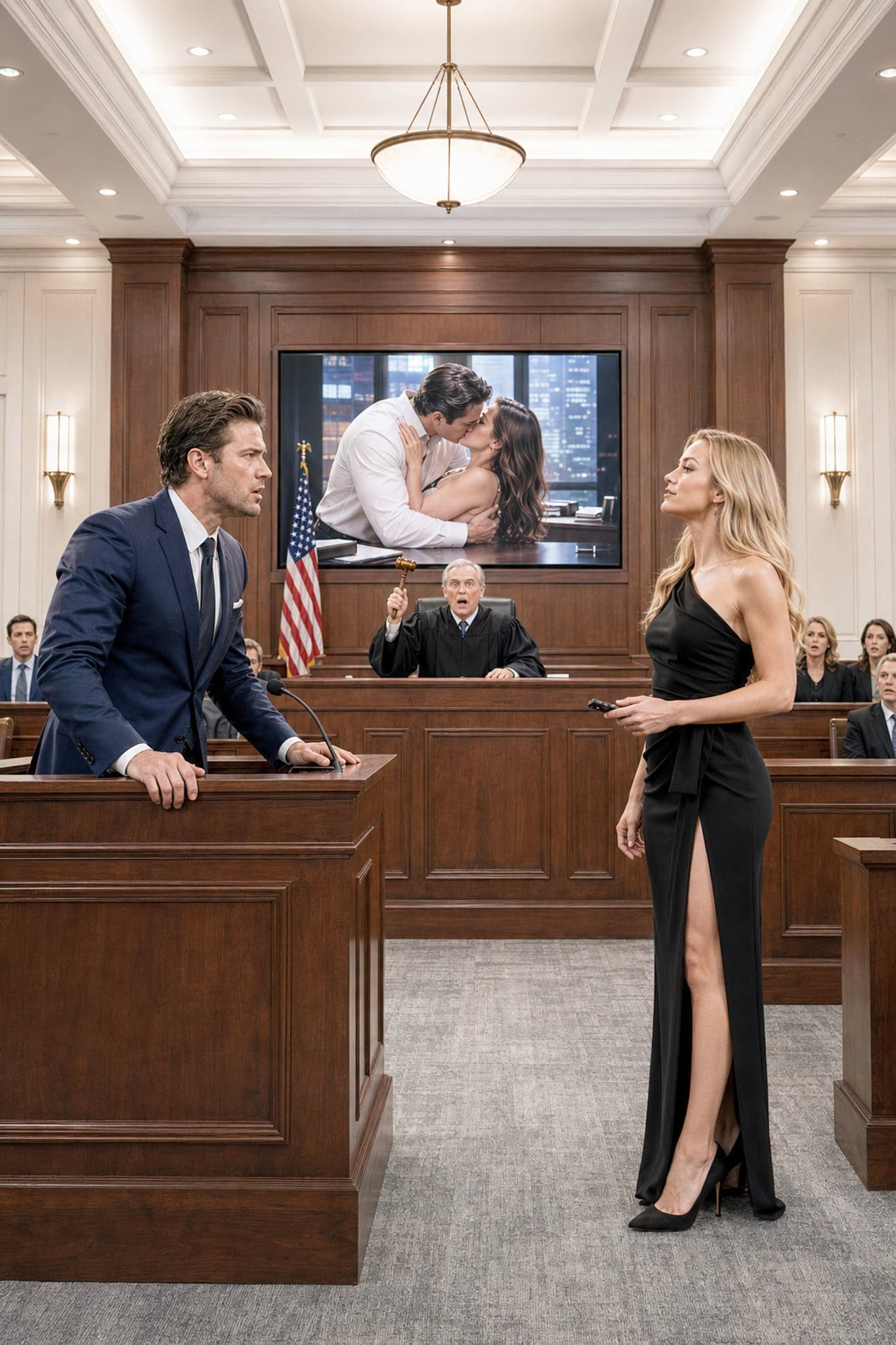He Forced His Wife Into a Brutal Divorce Trial and He Branded His Wife Crazy—But When His Biggest Secret Played on Every Courtroom Screen...