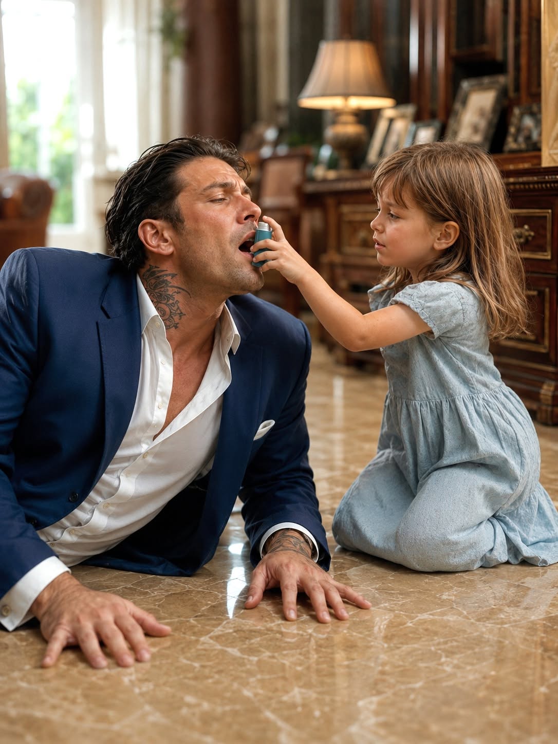 The Maid’s Asthmatic Daughter Gave the Dying Mafia King Her Last Inhaler—Then She Revealed Who Poisoned Him and Framed Her Mother