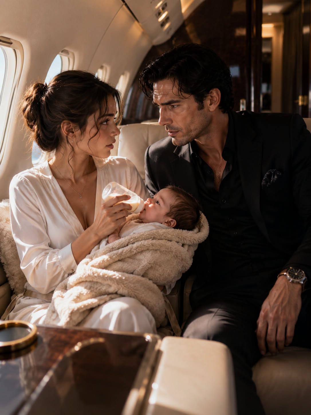 I Fed a Mafia Boss's Starving Baby on a Private Jet—Then He Looked Me in the Eye and Said, “You Can Never Go Home.”