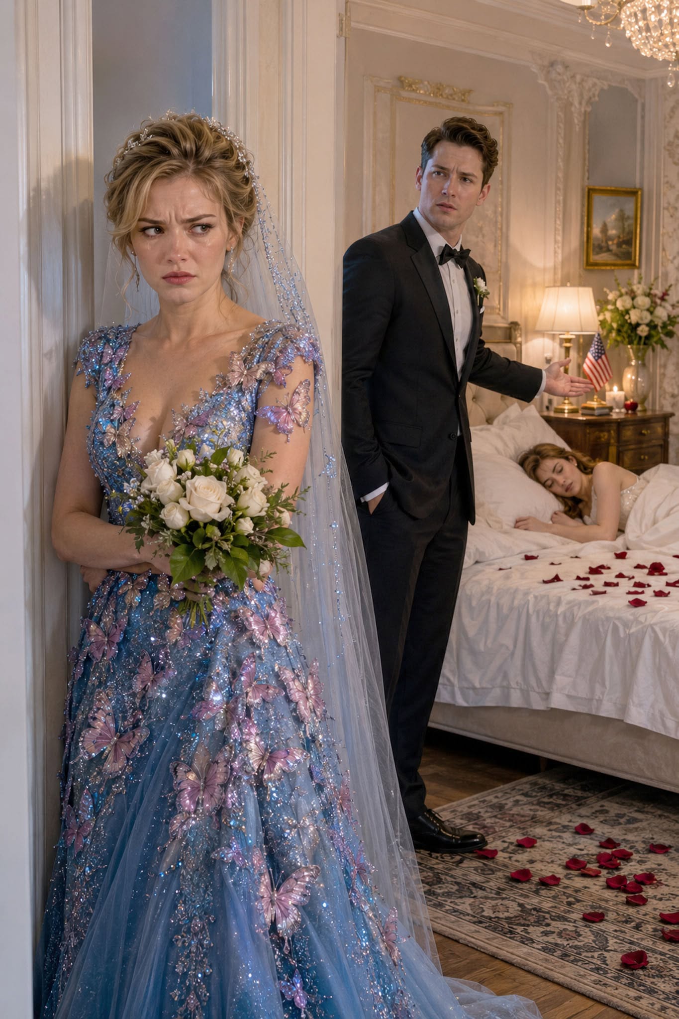 On Our Wedding Night, My Husband Put His Ex in Our Bed and Ordered Me to Sleep at a Hote