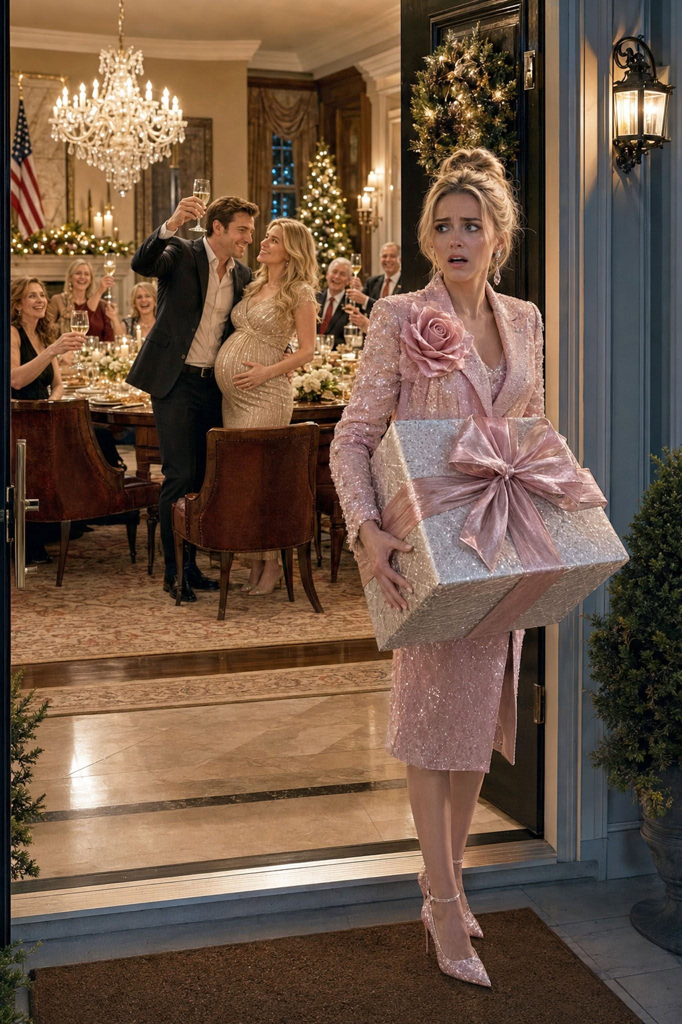 I Came Early to My In-Laws’ New Year’s Eve Dinner and Overheard My Husband Say, “Savannah Is Pregnant”...