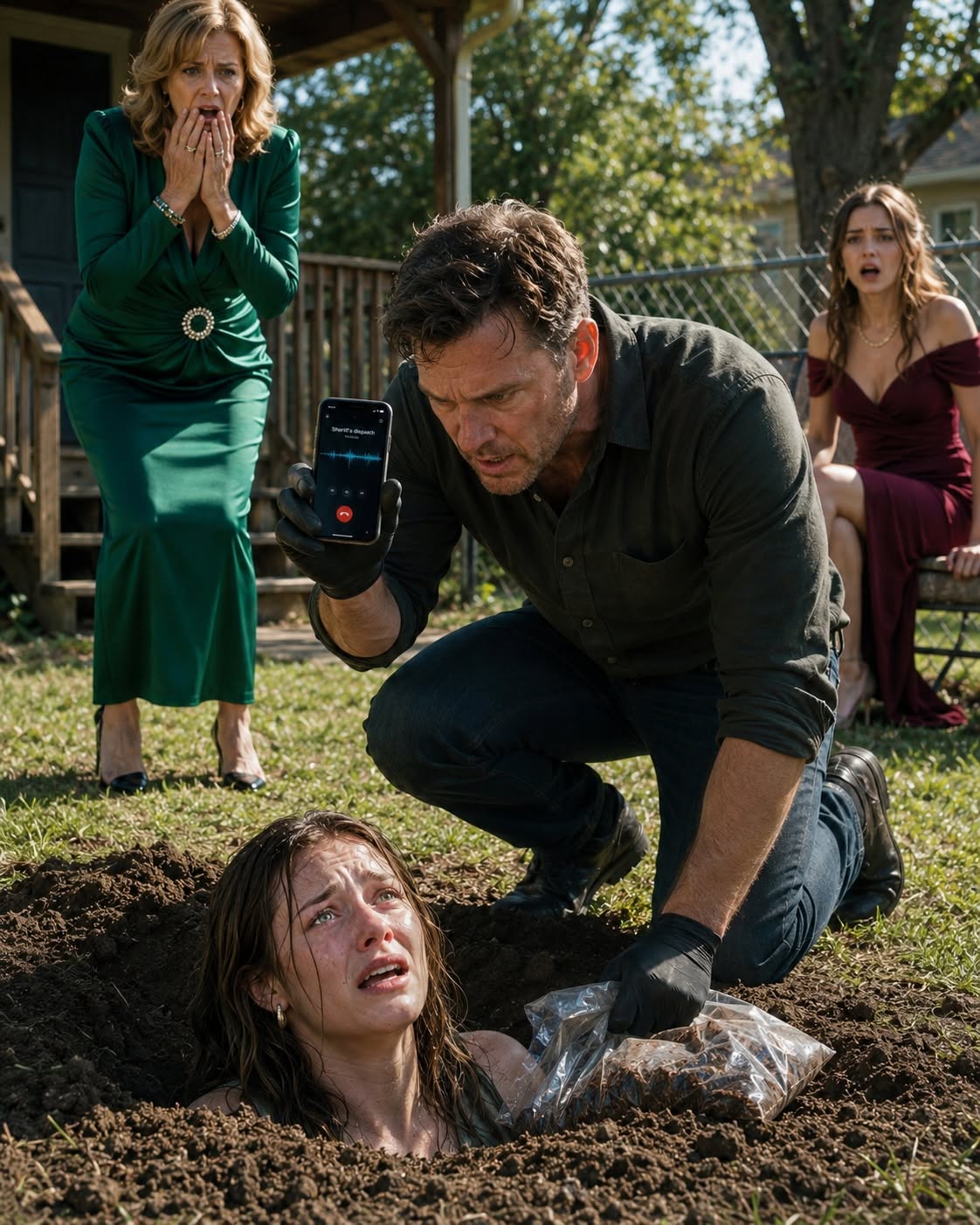 My husband buried me alive in our backyard while I was pregnant, then spent two days calmly telling his family I deserved it because I was “unstable” and refused to obey him