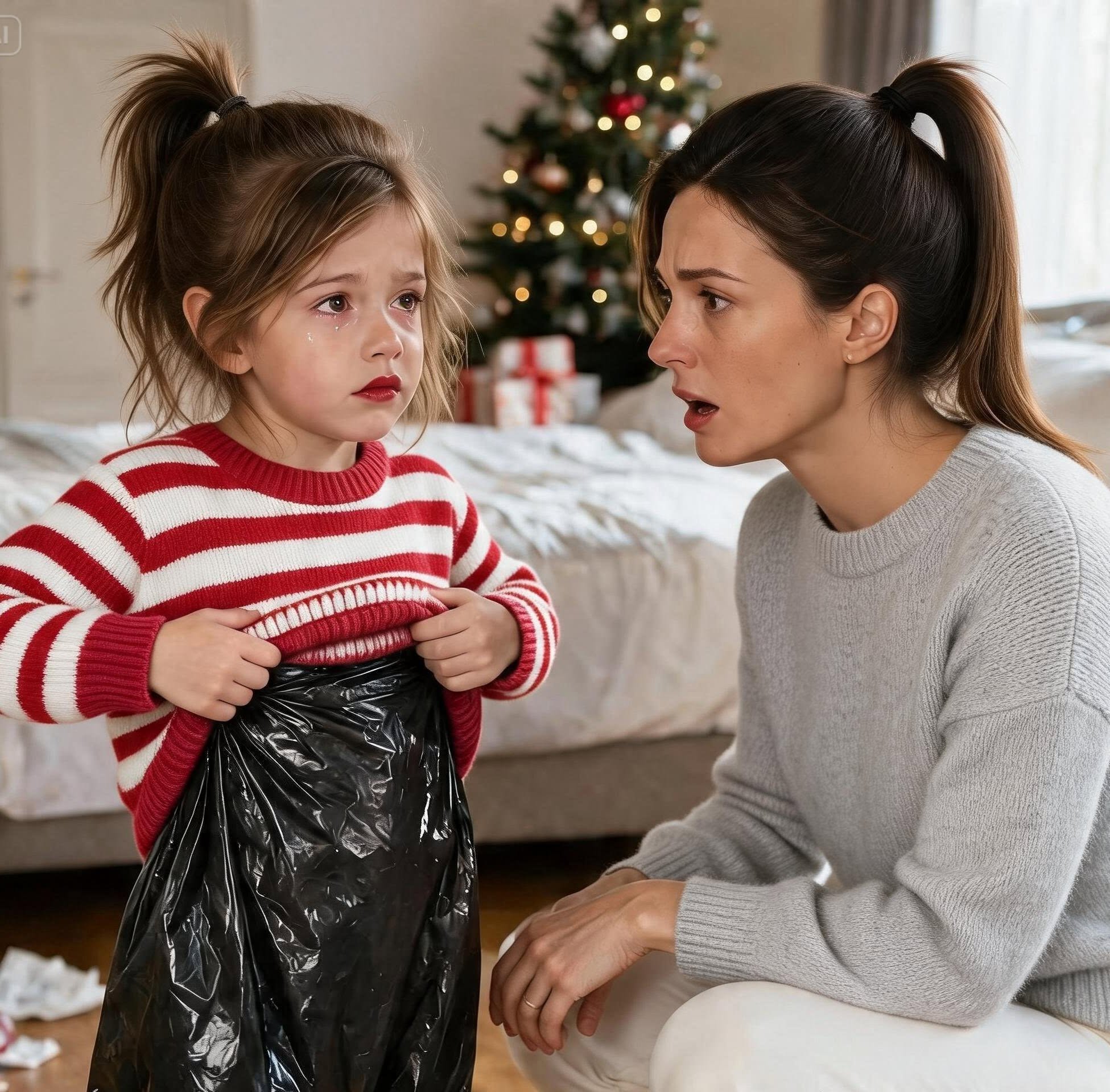 After Christmas, my 6-year-old daughter came home from her grandmother’s house and whispered, “Mommy, I promised I wouldn’t tell.