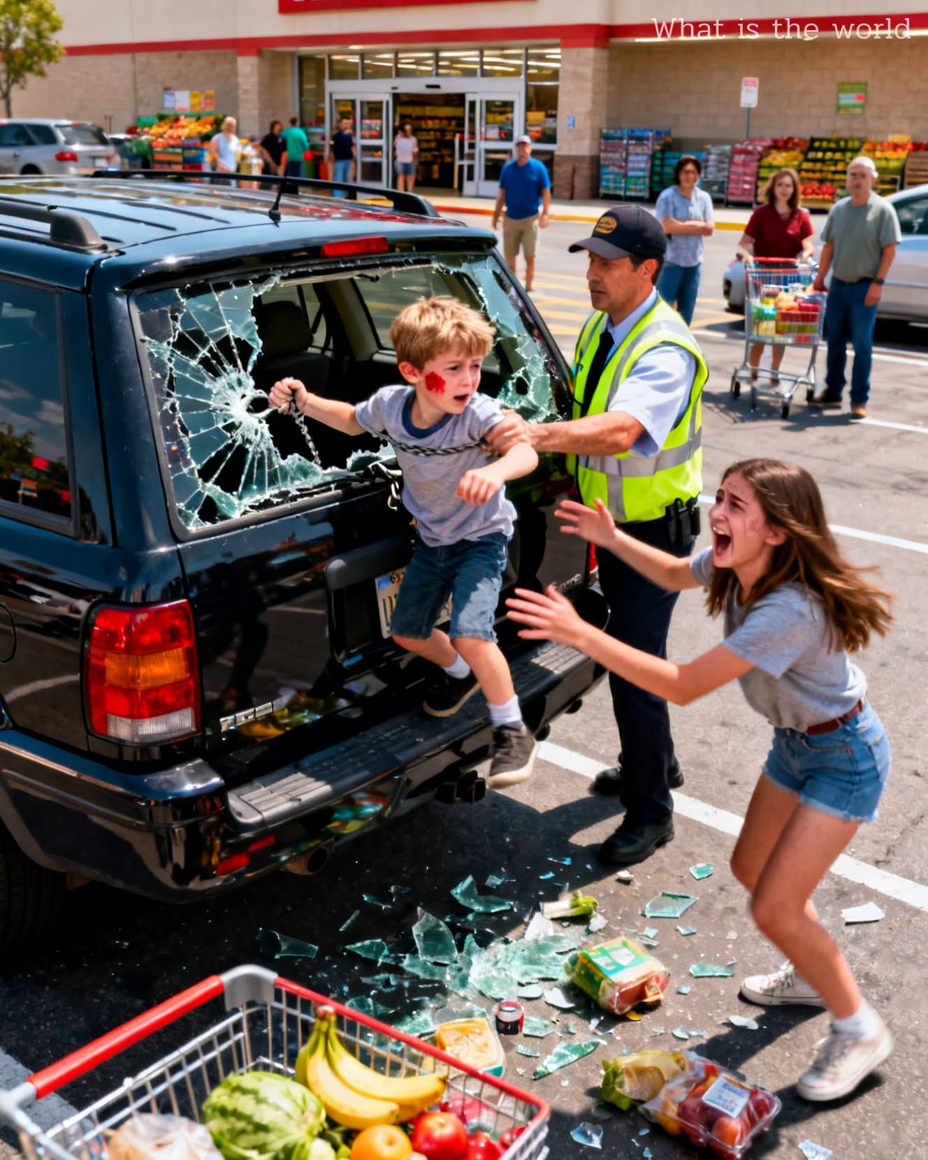 My stepfather struck my little brother and locked him inside a sweltering car for refusing to call him “Dad.” A parking attendant broke the window—and the child handed police the key to a storage unit no one knew existed.