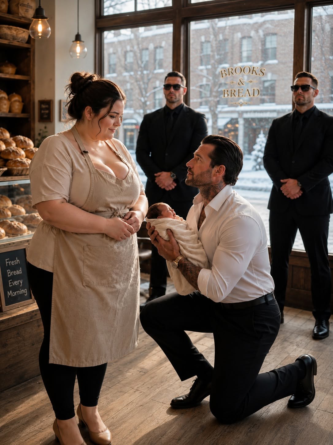 SHE WAS A BROKE, GRIEVING BAKER WHEN THE MAFIA BOSS BEGGED HER TO SAVE HIS STARVING BABY