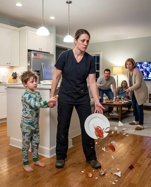 A working mother returned home to find her young son mistreated by his own family. Her reaction shook the entire house.