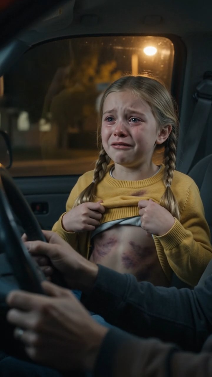 The principal bruised my seven-year-old daughter’s ribs at the school carnival and whispered, "No one will believe you."