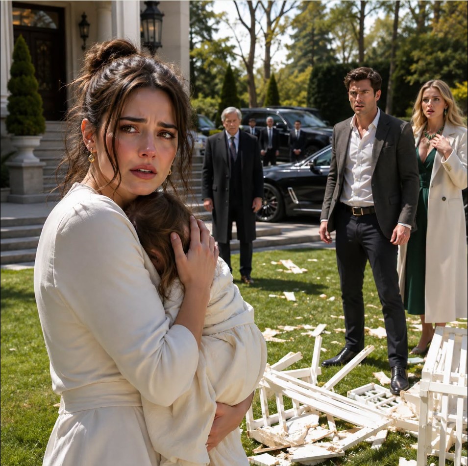 My husband smashed our newborn daughter’s crib and threw the broken pieces onto the front lawn after I discovered his affair.