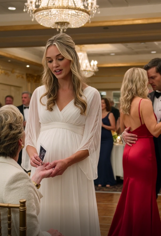 Amy Harrison didn’t cry when she saw her husband’s hand slide around another woman’s waist.