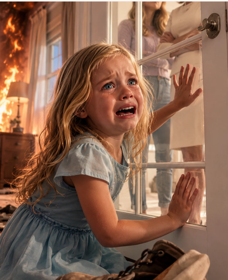 Her own mother heard seven-year-old Caitlyn screaming from behind the locked door—but walked away, unaware the little girl had discovered a secret that could destroy their family.