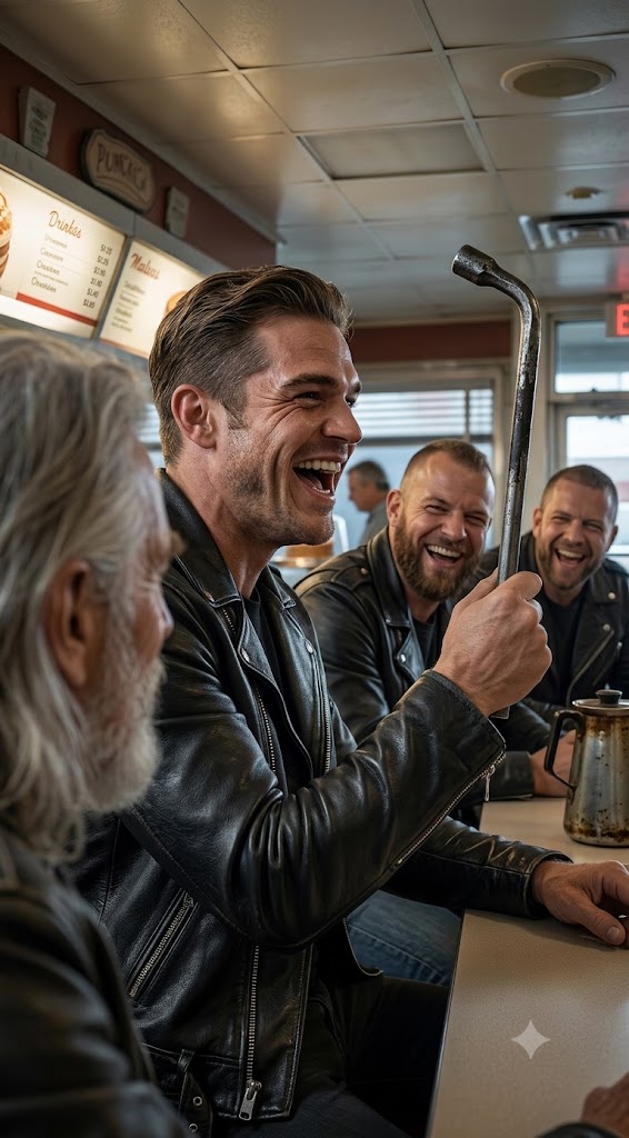 The Silver Cane in the Rainy Diner