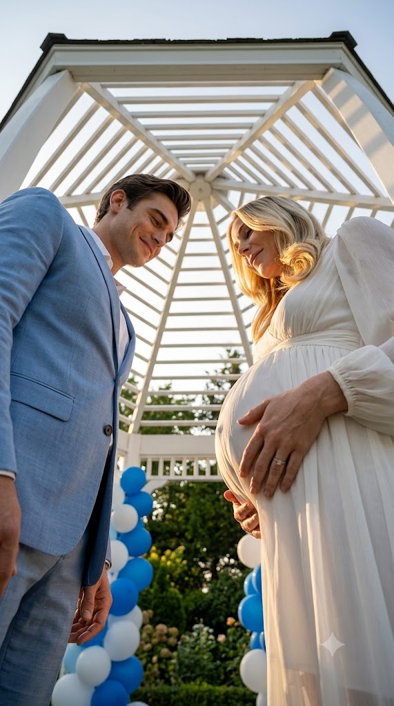 A Strange Woman Appears at the Gender Reveal Party