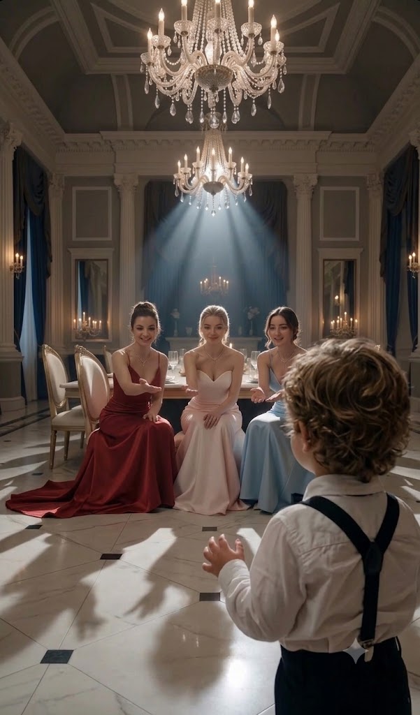 THE BILLIONAIRE’S CHILD EXPOSES THE TRUTH DURING THE WIFE SELECTION DINNER