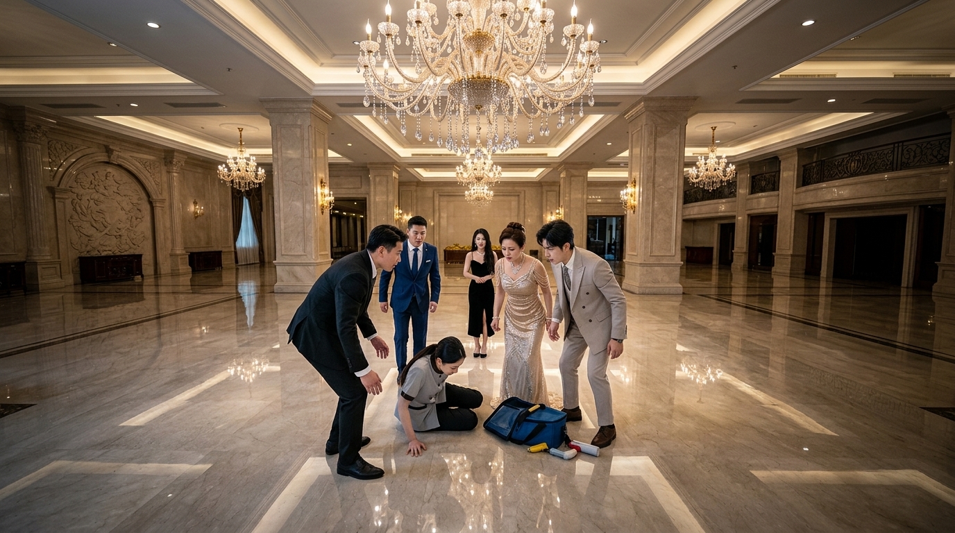 THE DELIVERY GIRL HUMILIATED INSIDE THE MANSION