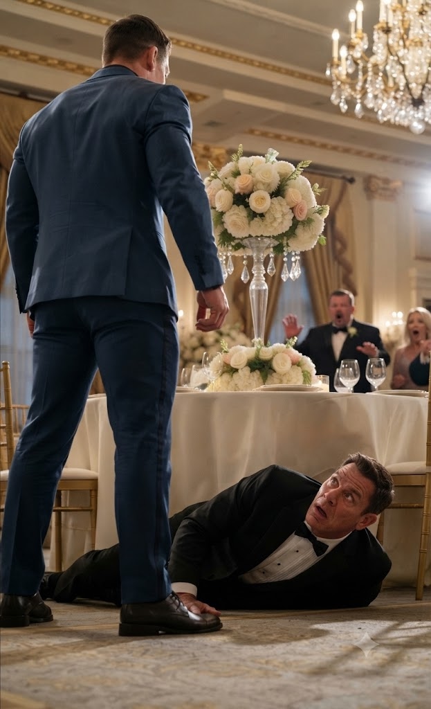 HE CALLED HER FATHER “NOBODY” ON HER WEDDING NIGHT… THEN THE WHOLE HALL LEARNED WHO HE REALLY WAS