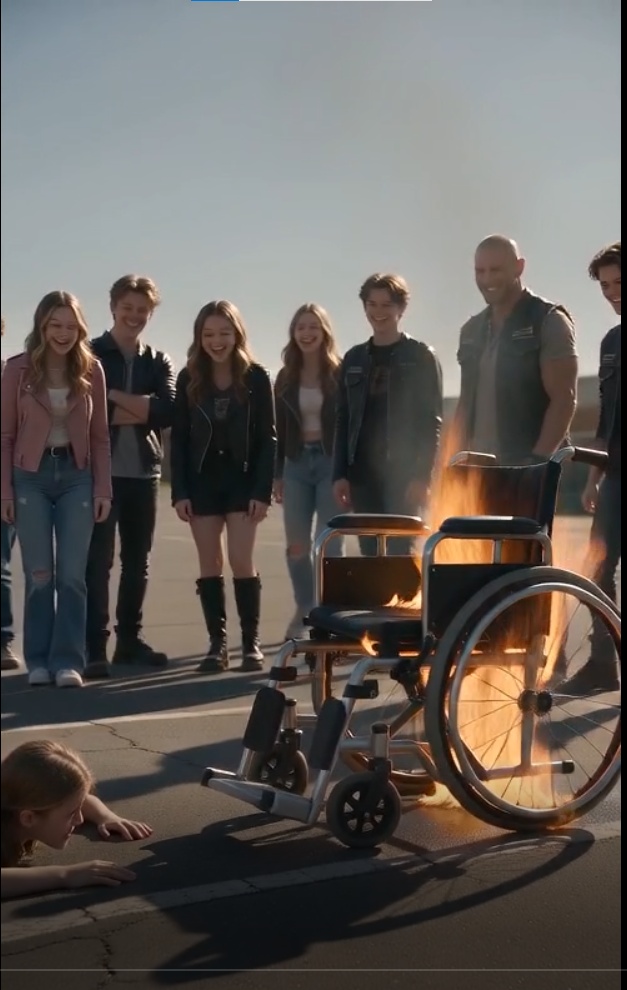 Students Set a Disabled Girl’s Wheelchair on Fire — But They Had No Idea Who Her Father Was