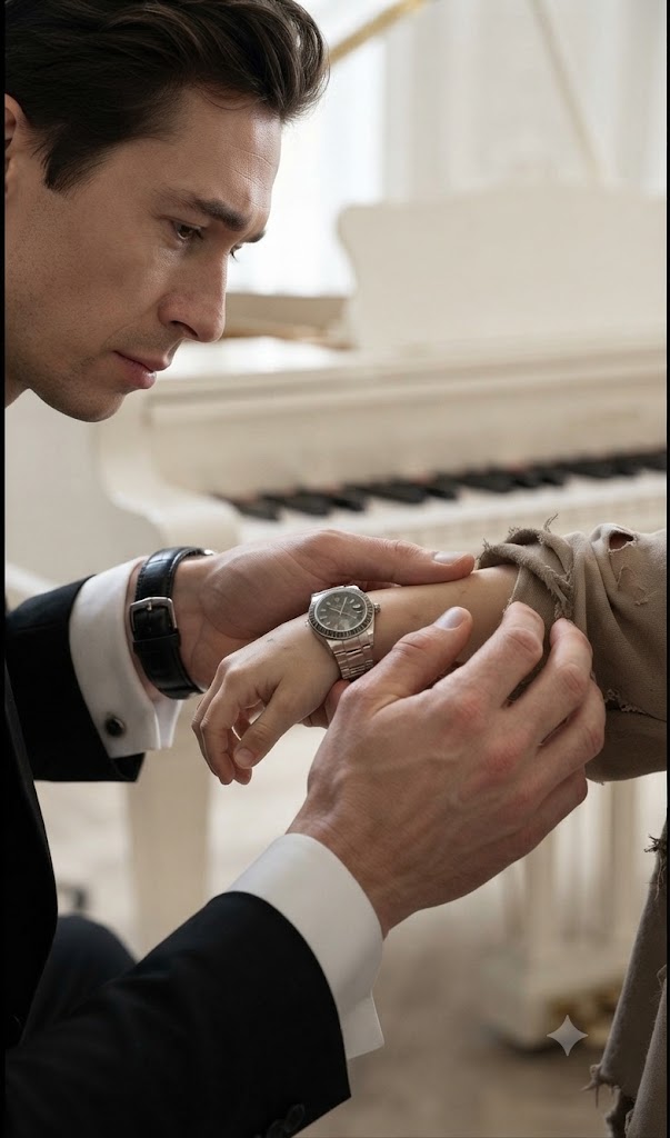 The Watch on Her Wrist