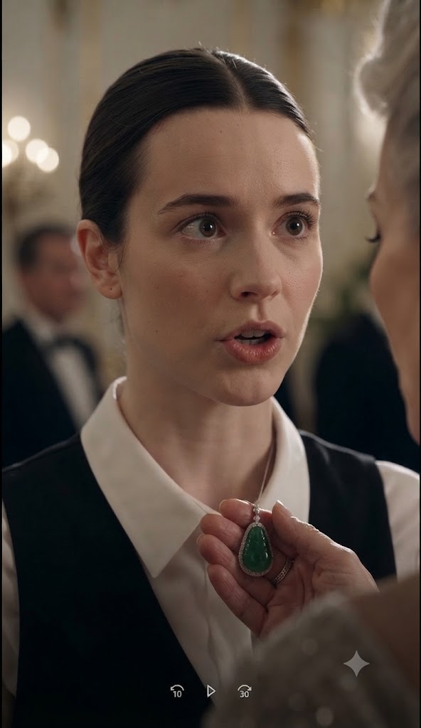 A Waitress Wearing a Jade Pendant Walks Into a Gala — Then One Name Throws the Entire Ballroom Into Chaos