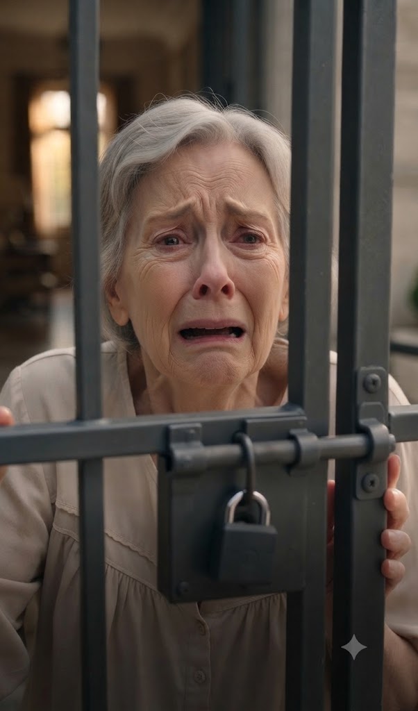 THE MOMENT THE SOLDIER DAUGHTER SAW HER MOTHER IN A CAGE, THE WHOLE MANSION STOPPED BREATHING