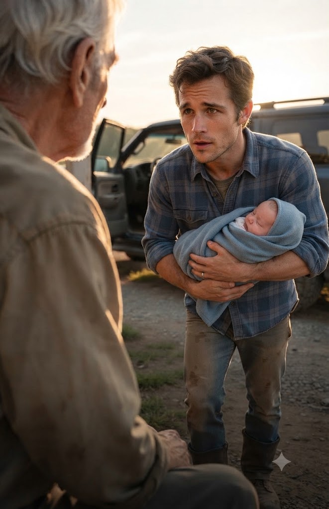 A Poor Farmer Raised an Abandoned Baby — Twenty-Five Years Later, the Young Man Returned With the Same Blue Blanket