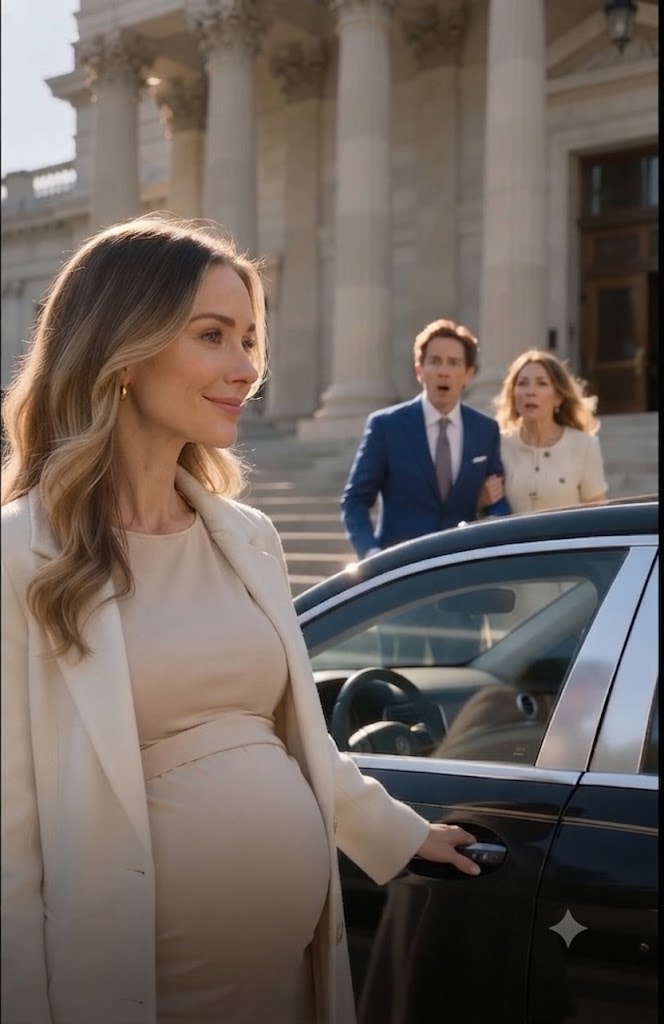 My Husband Divorced Me While I Was Eight Months Pregnant — Then My Secret Made Him Chase Me From the Courthouse